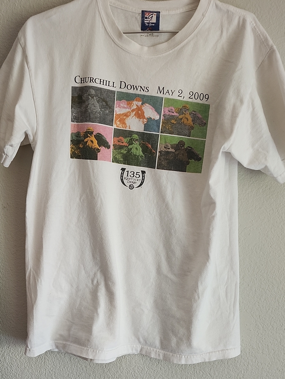 Kentucky Derby Churchill Downs Andy Warhol Graphic Tee Moma Vintage Keith Haring
